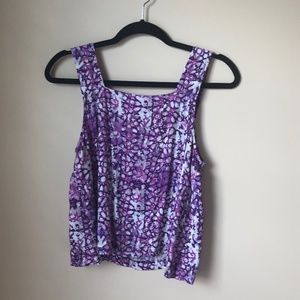 Pattern Crop Top